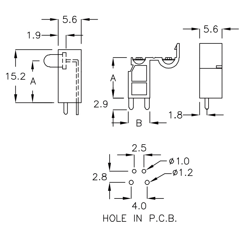 LED Lens Holder LS-LA12A